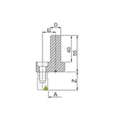 CBR20/CBR30 Modular External Boring Head - Designed for Precision Machining Applications - Big-tools Industrial Supply Tools for Metal Cutting